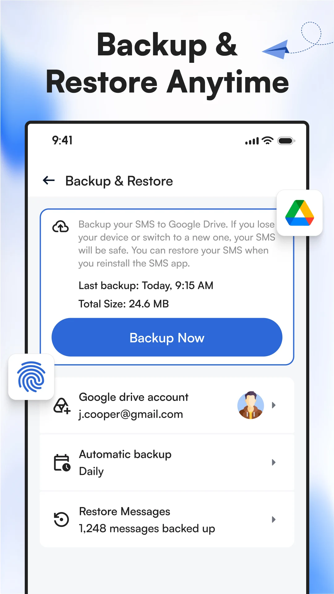 Messages SMS Texting Launcher screenshot