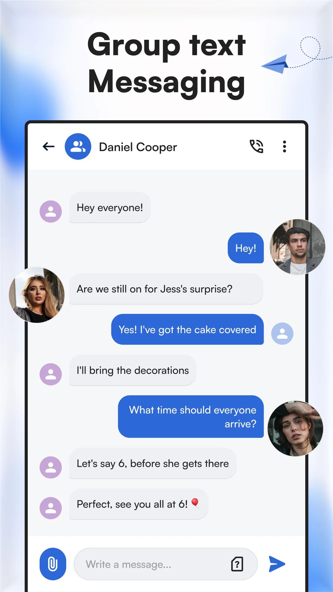 Messages SMS Texting Launcher screenshot